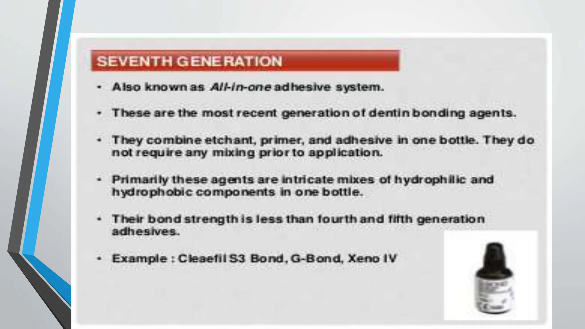 Presentation on Bonding Of Resin Based Materials