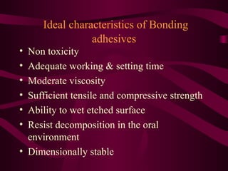 Comprehensive Overview of Orthodontic Bonding Techniques and Materials ...