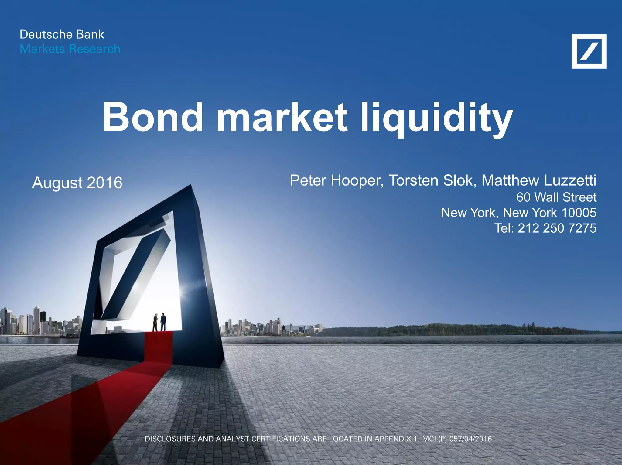 DB Research - Bond market liquidity | PDF