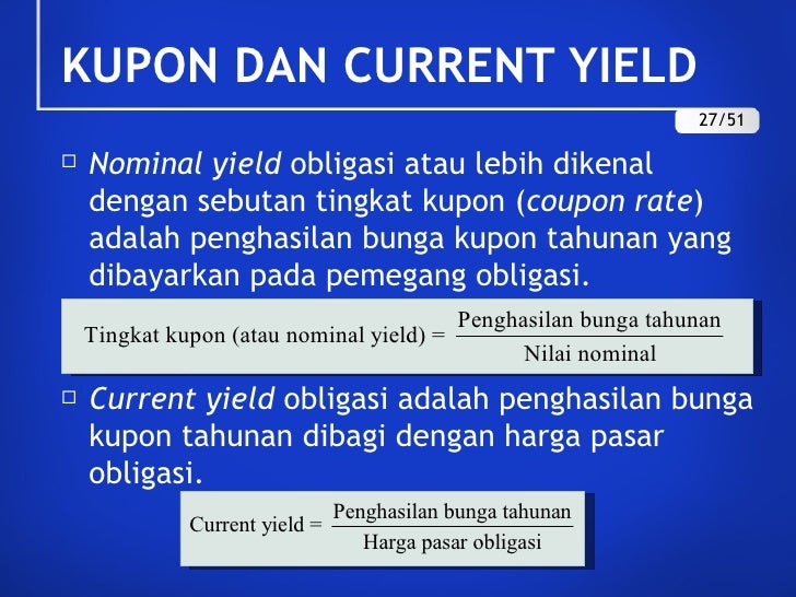 Bond markets atau pasar obligasi ch. 10 (uts)