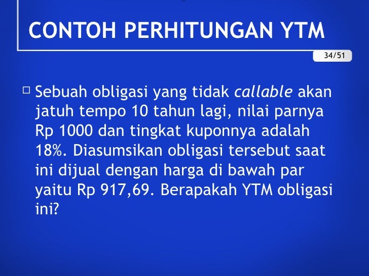 18+ Contoh Soal Ytm - Kumpulan Contoh Soal
