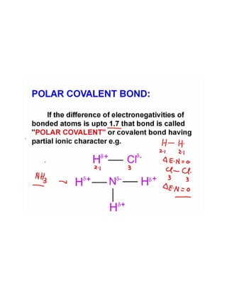 Bond polarity and intermolecular forces | PDF