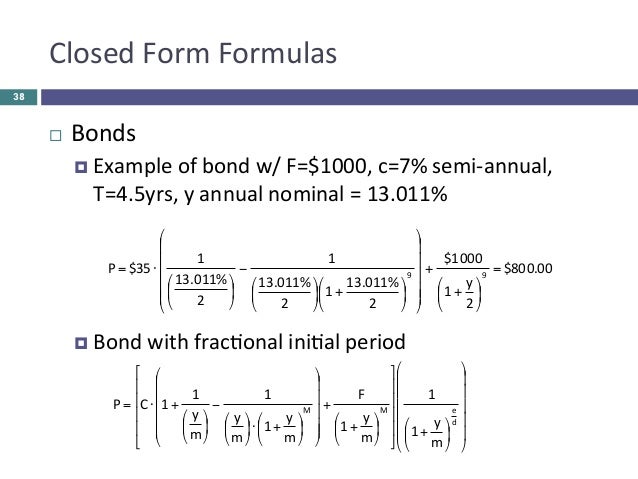 bond price and yield pdf bond pricing formula