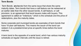 Bonds | PPTX