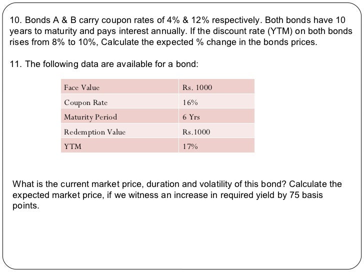 Find coupon rate of a bond