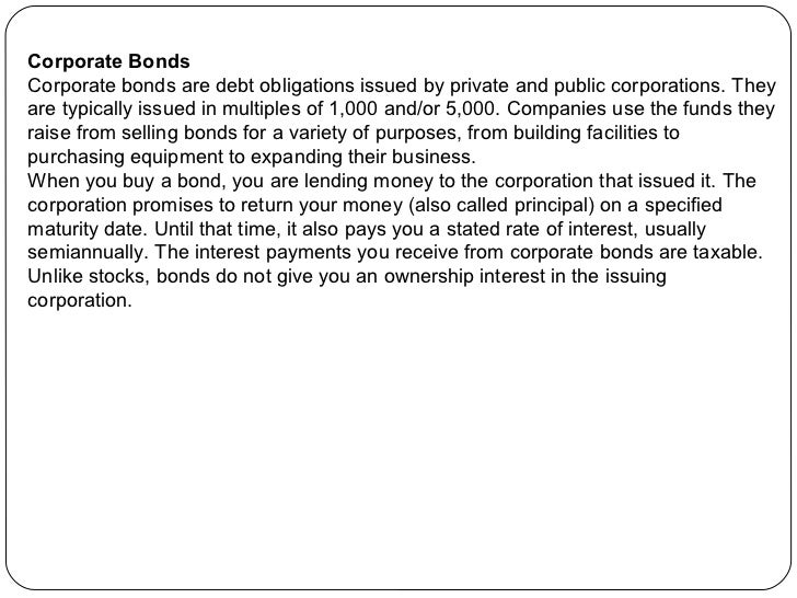 Bonds ppt