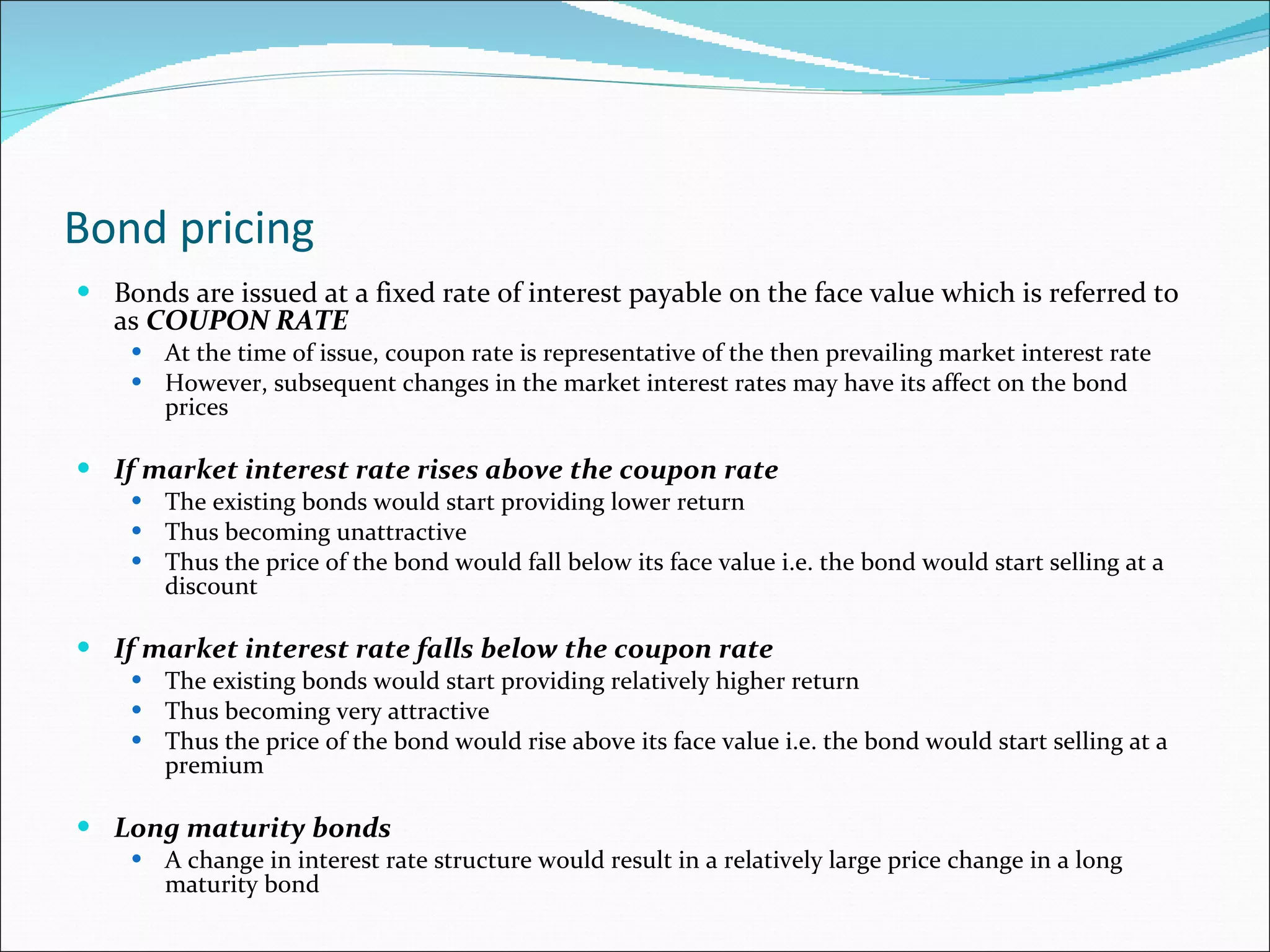 Bond valuation | PPT