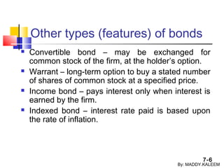 Bond valuation | PPT