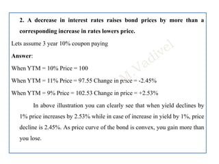 Bond Value Theorems in investment management | PPTX