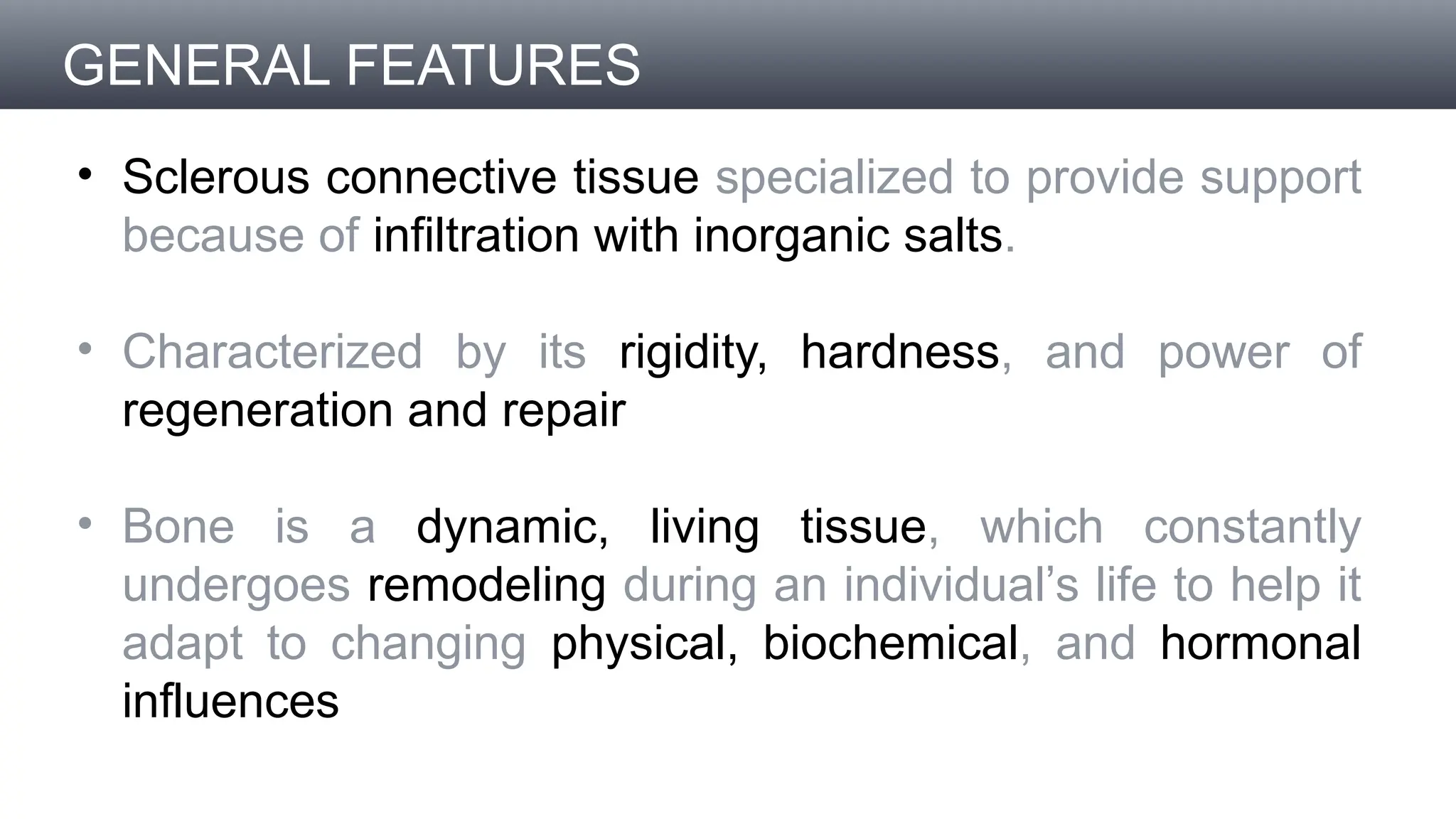 Histology bone anatomy general features.ppt