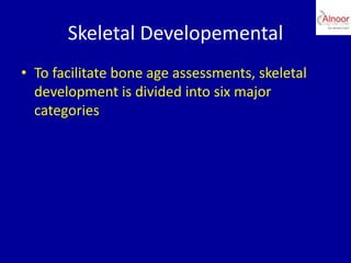 Bone age assessment | PPTX