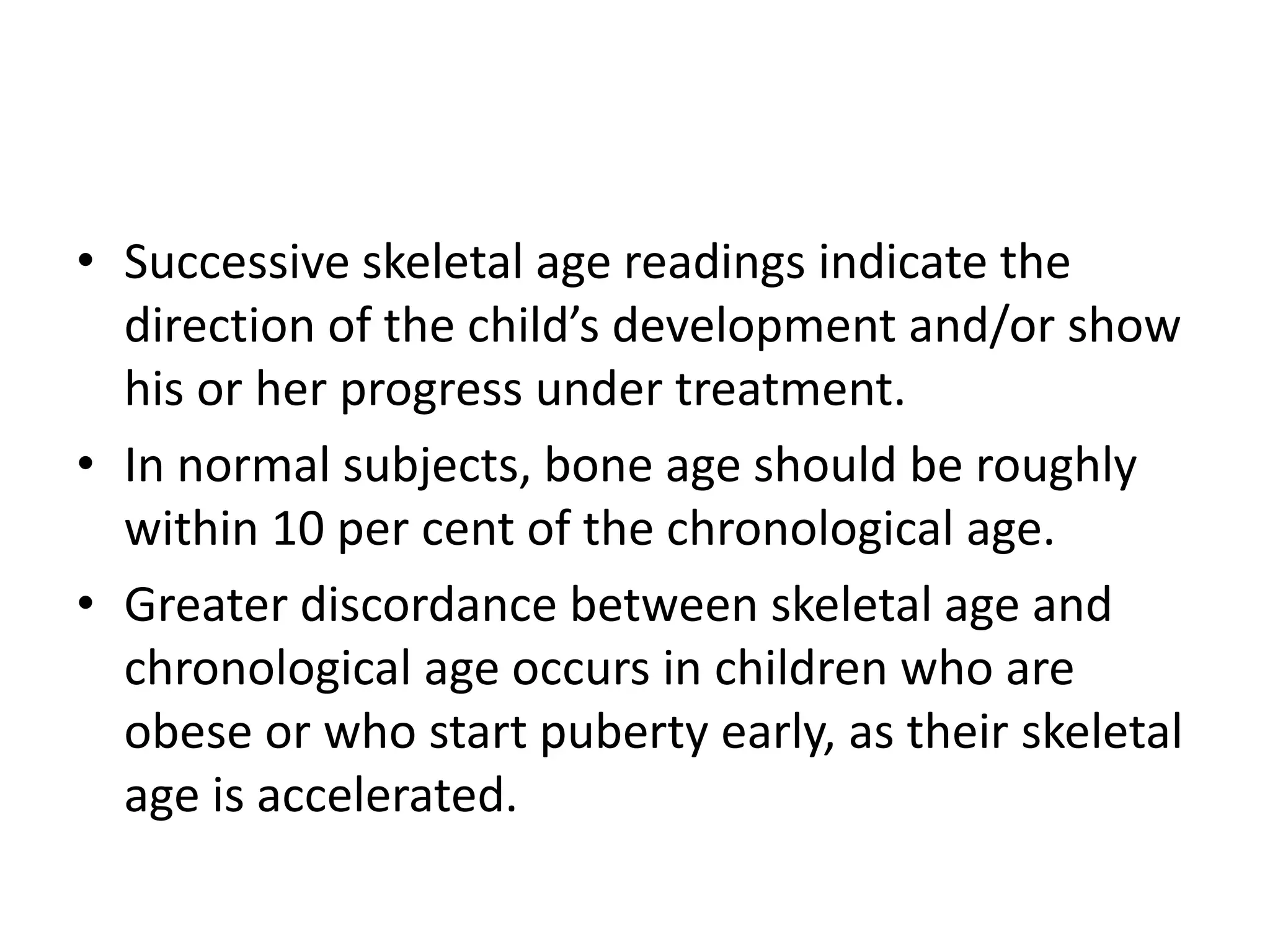 Bone age estimation | PPTX