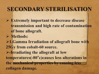 Bone bank presentation