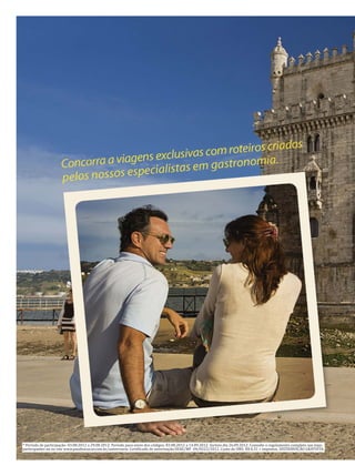 08   Agosto 2012                   JORNAL TIPO CARIOCA




 * Período de participação: 03.08.2012 a 29.08.2012. Período para envio dos códigos: 03.08.2012 a 14.09.2012. Sorteio dia 26.09.2012. Consulte o regulamento completo nas lojas
 participantes ou no site www.paodeacucar.com.br/aniversario. Certi icado de autorização:SEAE/MF 04/0222/2012. Custo do SMS: R$ 0,31 + impostos. DISTRIBUIÇÃO GRATUITA.
 