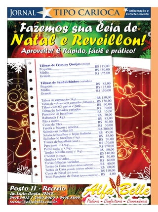 20   Novembro 2012   JORNAL TIPO CARIOCA
 