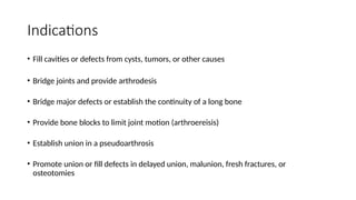Bone graft Dr bikrant.pptx bone graft substitute | PPTX