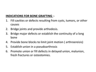 Bone grafting | PPTX