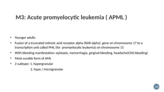 BONE MARROW IN LEUKEMIAS.pptx types of leukemia | PPTX