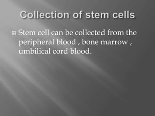 Bone marrow transplantation | PPTX