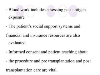 Bone marrow transplantation
