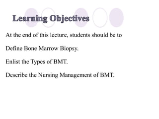 Bone marrow transplantation
