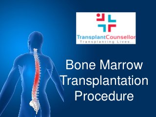 Bone Marrow
Transplantation
Procedure
 