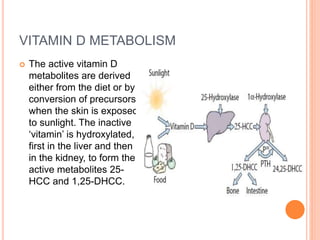 PHYSIOLOGY OF CALCIUM AND VITAMIN D METABOLISM PPT DR NAV.pptx