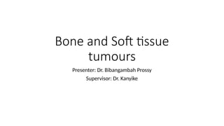 Comprehensive Overview of Bone and Soft Tissue Tumours: Diagnosis and ...