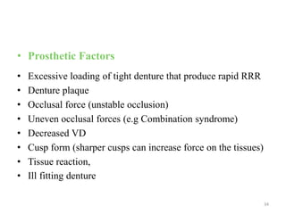 Systemic Factors For Rrr Bone Resorption Pattern.pptx