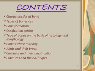 Comprehensive Overview of Bone Structure, Formation, and Joint Types | PPT