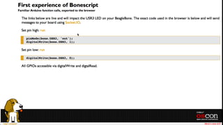 Bonescript at oscon 2012