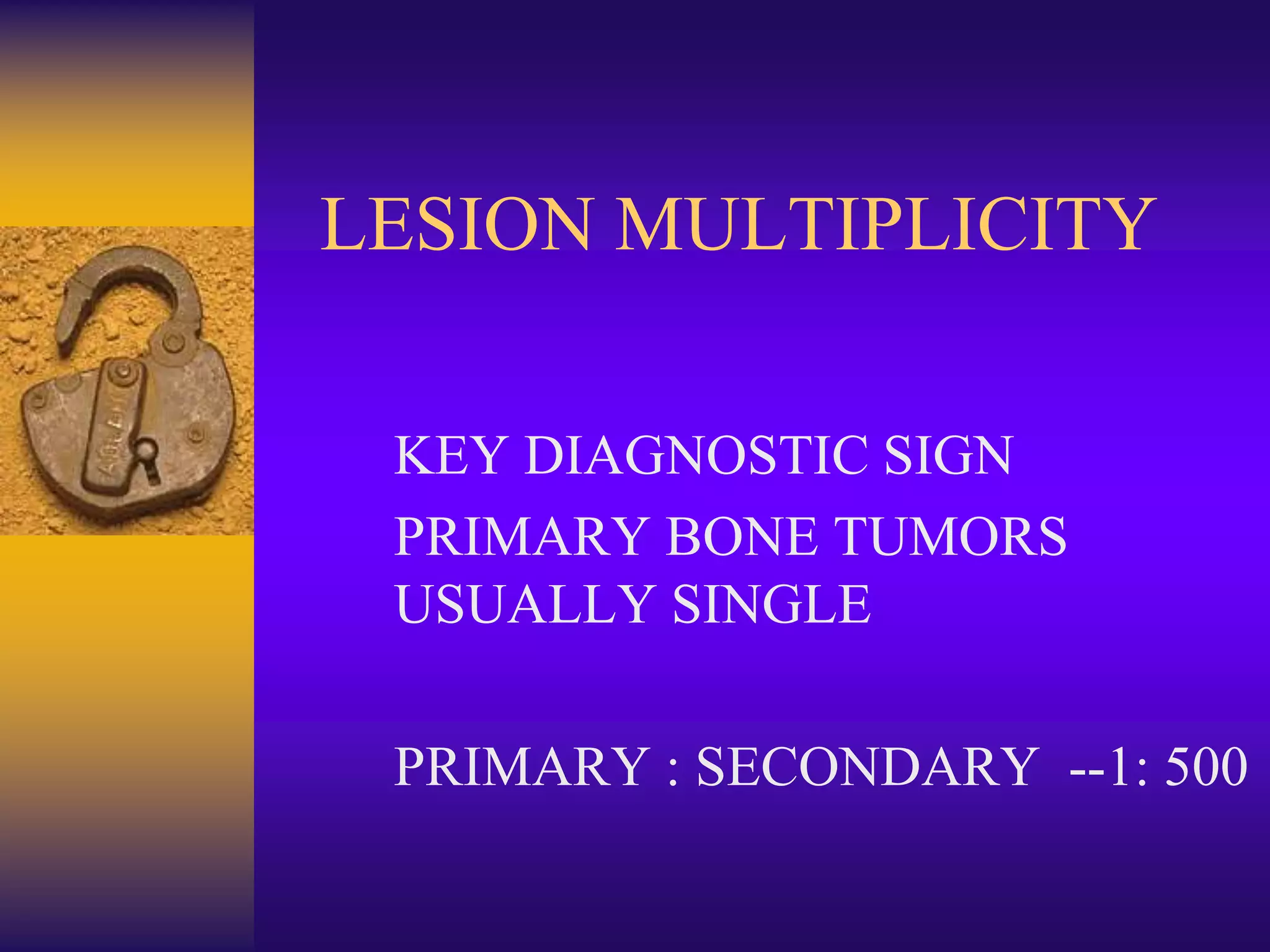 Bone tumor radiological approach | PPT