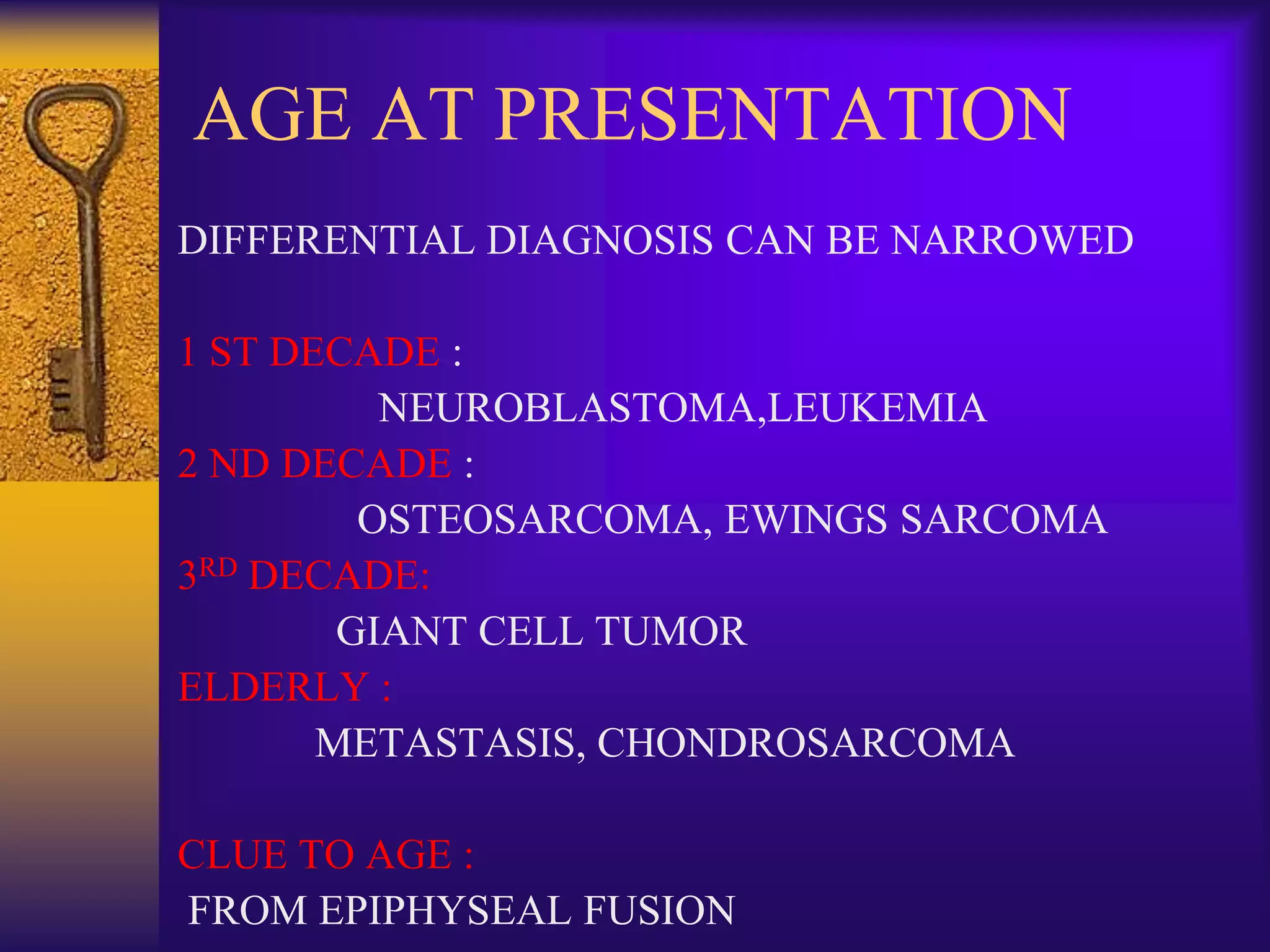 Bone tumor radiological approach | PPT