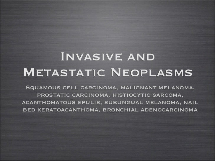 Musculoskeletal tumors