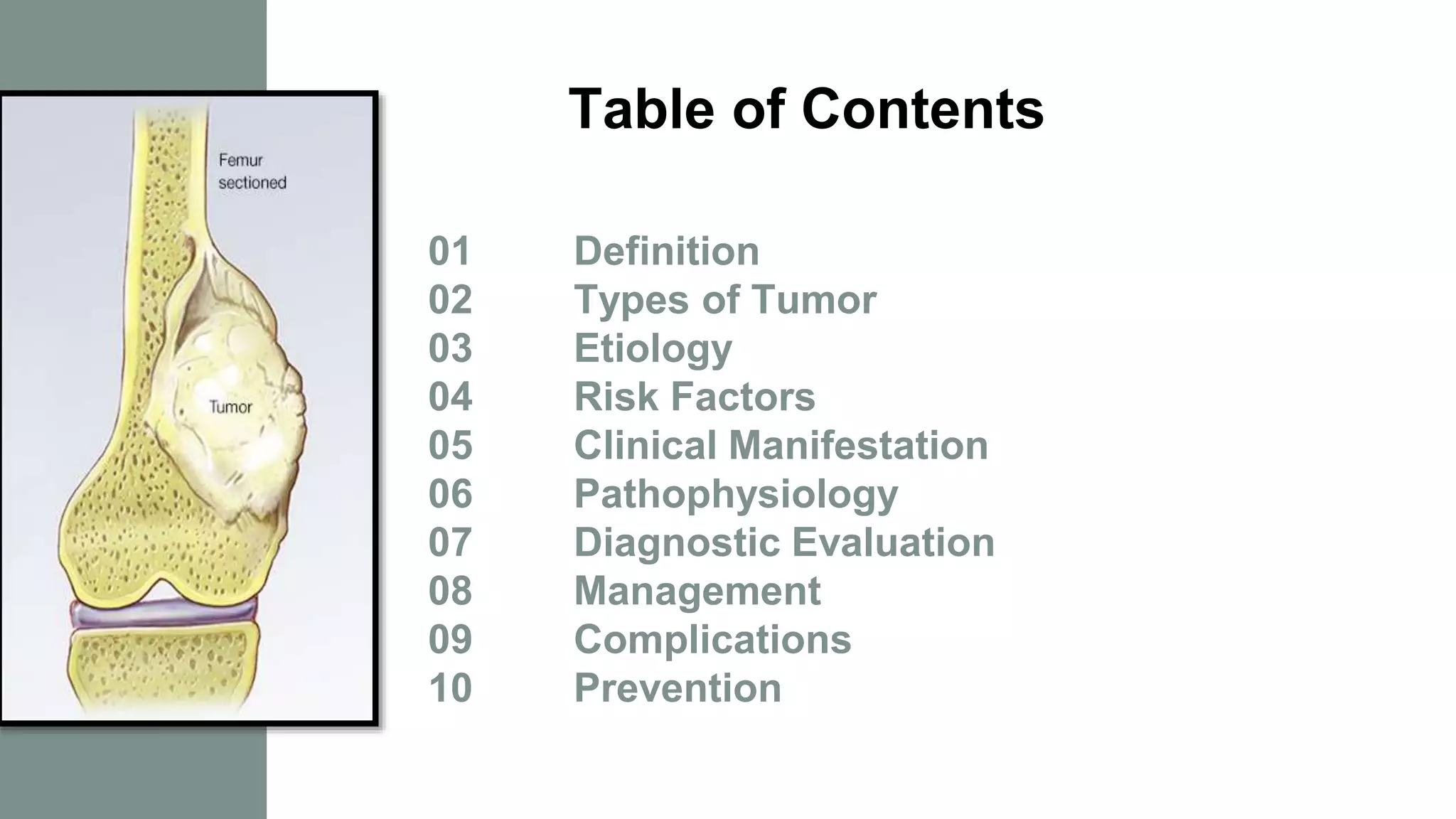 Bone Tumors | PPTX