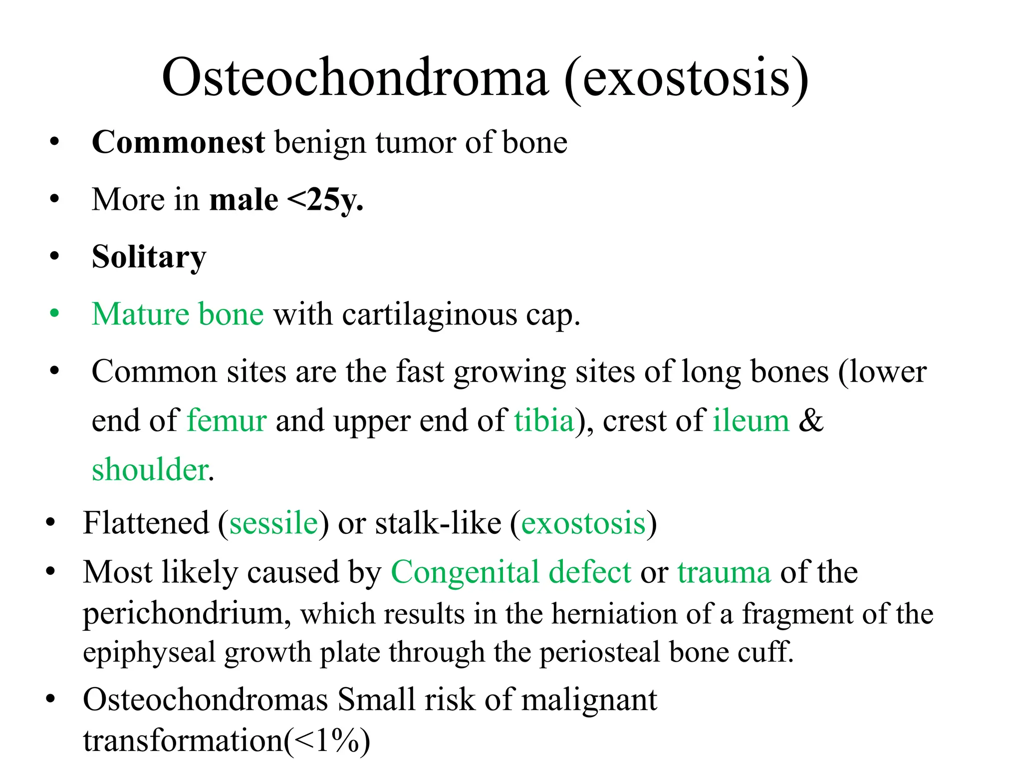 Exostis Bone tumor a lecture for orthopedicS.pdf