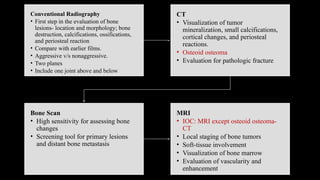Bone tumors and tumor like lesions .pptx