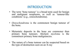 Bone tumours (compiled by Dr. Sanjib Kumar Das) | PDF
