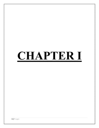 CHAPTER I




1|Page
 