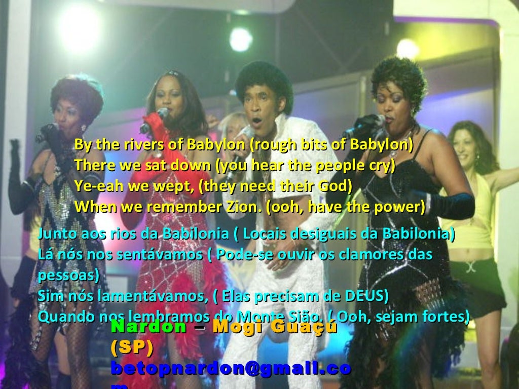 Paroles De Boney M. Rivers Of Babylon