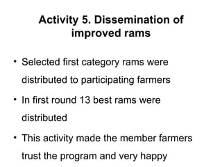 Designing community-based breeding strategies for indigenous sheep breeds of smallholders in Ethiopia:  The case of Bonga breeds