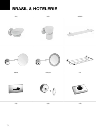 BRASIL & HOTELERIE
       4015         4014     4020/70




      4042/M       4042/LM    4101




       4103         4105      4106




274
 