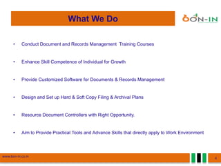 Document Management Training , Consultancy , EDMS Software and Document ...