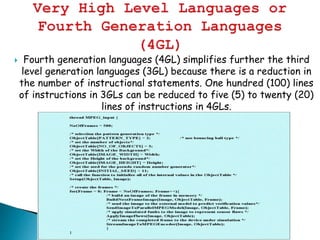 introduction to programming | PPTX | Programming Languages | Computing