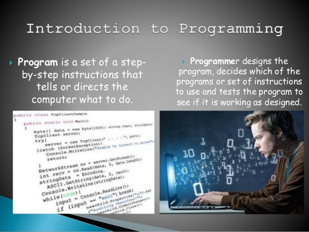 introduction to programming