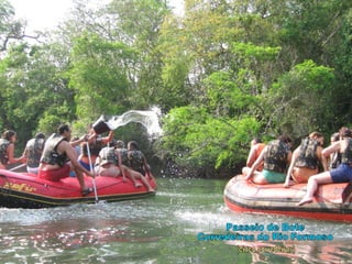 Passeio de Bote Corredeiras do Rio Formoso (cinco corredeiras) 