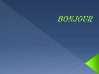 bonjour