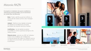 Bonjour, interactive lab. Présentation 2015