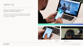 Bonjour, interactive lab. Présentation 2015