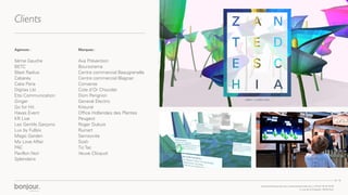 Bonjour, interactive lab. Présentation 2015